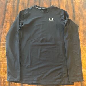 Under Armour Boys Black Long Sleeve ColdGear